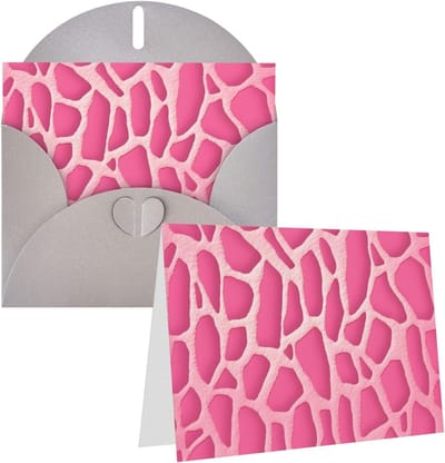Wenskaarten Set - Blanco Kaarten - Diverse Gelegenheden - Parelmoer Afwerking - 15x10 cm - Grijs
