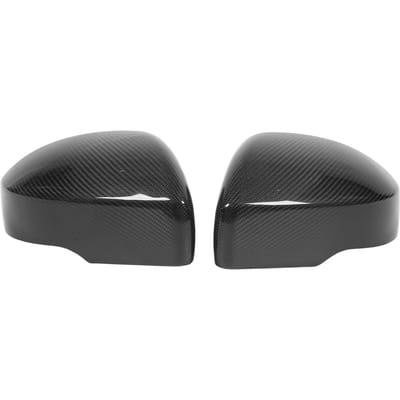 2 stuks Deur Achteruitkijkspiegelkap Echt Koolstofvezel Vervanging voor Land Rover Range Rover Vogue L405 2013-2019 black