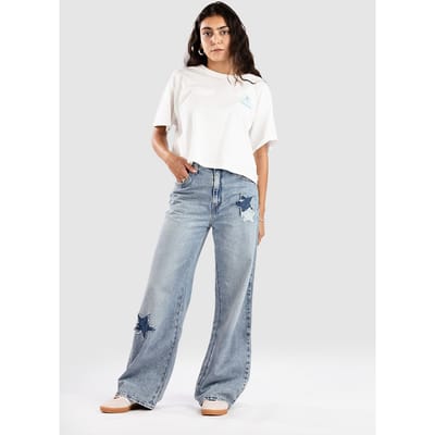 loose fit jeans van pure katoen model 'CINCH BAGGY'