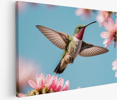 Saammp Muurcirkel Hout - Paarse bloem - Natuur - Ø 90 - Wandcirkel - Wanddecoratie Cirkel - Muurdecoratie Woonkamer - Kantoor Decoratie