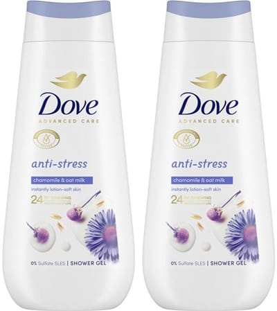 Dove Douchecrème Anti-Stress 2 x 225 ml