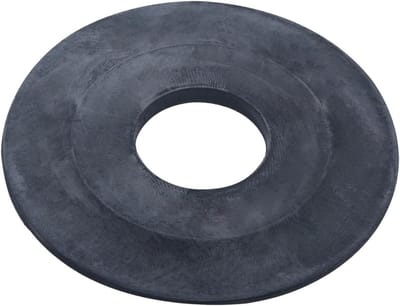 Afdichting WC Mechanisme - Spoelklep Rubber - WC Reparatie - Waterdichte Sluiting - 72 mm x 24 mm - Zwart