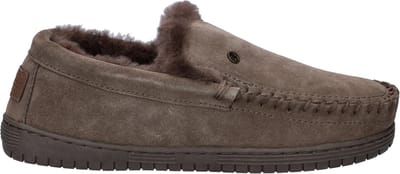 Warmbat Australia Grizzly heren pantoffel - Bruin multi - Maat 48
