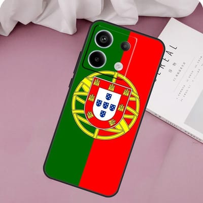 Portugal Pas Vlag Case Voor Xiaomi Redmi Note 13 Pro 14 12 11 10 9 11S 12S Redmi 15 14C 10C 12C 13C 15C Cover For Redmi Note 14 5G