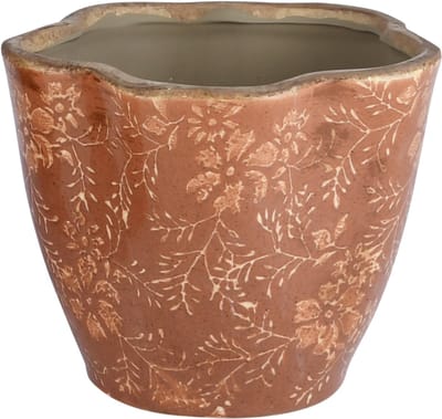 Dekoratief | Bloempot 'Moody Dusk', keramiek, 16x16x13cm | A265003