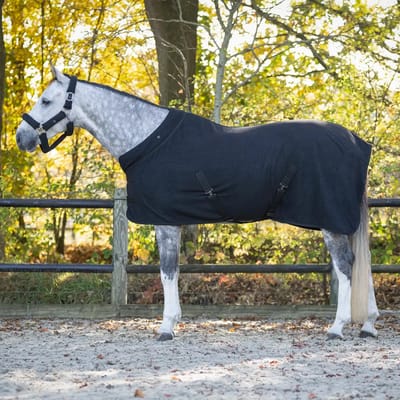 Polar fleece deken voor paard QHP Zahra