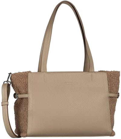 Gabor schoudertas shopper Noelle Zip Shopper Taupe