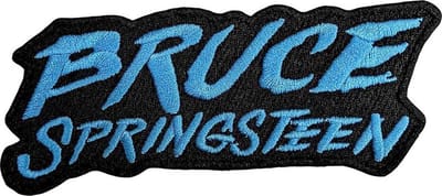 Bruce Springsteen - The River Logo Patch - Zwart/Blauw