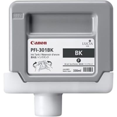 Canon PFI-301BK inktcartridge zwart (origineel)