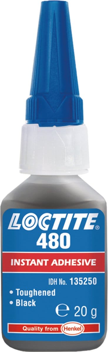 LOCTITE Klej Błyskawiczny - 480 Serie - Zwart - 20g