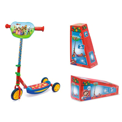 Smoby - Super Mario Step - Step - Scooter - Stuur in de hoogte verstelbaar - Vanaf 3 jaar