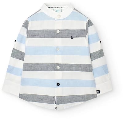 Boboli 718321 Overhemd Met Lange Mouwen Veelkleurig 9 Months Jongens,Meisjes