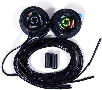 Automatische twist sluiting veters voor sportschoenen en werkschoenen, zwart, geen strikken nodig, eenvoudig te gebruiken