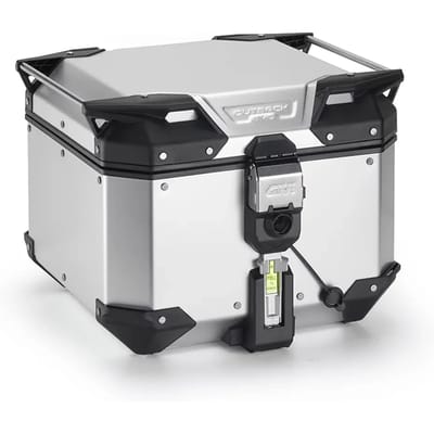 Top case moto geanodiseerd zonder cilinder Givi Outback Evo