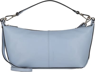 LIEBESKIND BERLIN Leren Schoudertas Paris Biker Hobo Bag Breath Lichtblauw