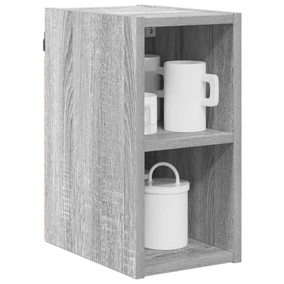 vidaXL - Hangkast - Grijs - Sonoma - 20 - x - 29,5 - x - 40 - cm - Bewerkt - hout