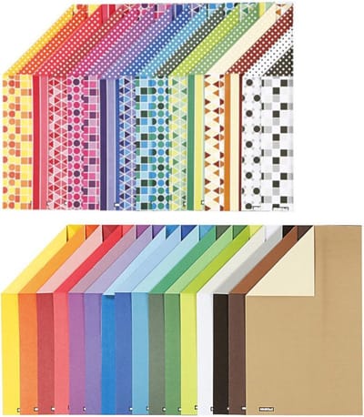 Creotime Patroonkarton 21 X 29,7 Cm 320 Stuks Multicolor