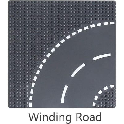 32X32 Tijdloze Weg Bouwsteen Basisplaat Stadszicht Verkeersfiguren Constructie Speelgoed Blokken 32 Stippen Basisplaten 1PC gongluban