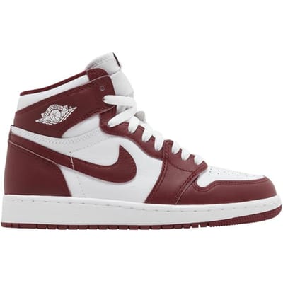Jordan 1 Retro High OG Artisanal Team Red (GS) 38.5 white
