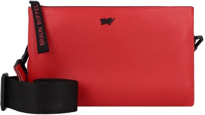 Braun Büffel Capri Schoudertas RFID-bescherming Leer 23 cm - Dames - flame red