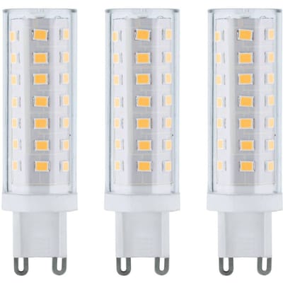 Standaard 230 V LED stiftfitting G9 Set van 3 3x470lm 3x5W 4000K Helder