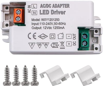 Allecto - 12V Led Driver - Constant Voltage Adapter - voor Led Strips