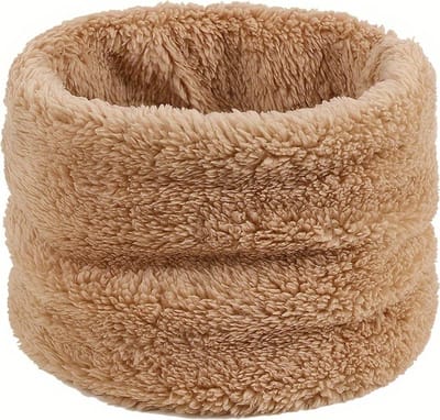 Livano Nekwarmer - Dames - Fleece - Motor - Bandana - Masker - Colsjaal - Sjaal - Gewatteerd - Skiën - Winter - Casual - Khaki