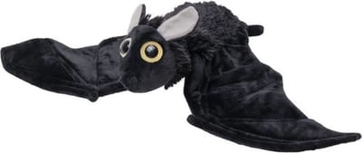 Nature Planet Knuffel vleesmuis - zwart - pluche - 55 cm - knuffeldier