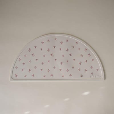 Mushie Placemat Siliconen Strikjes Bows