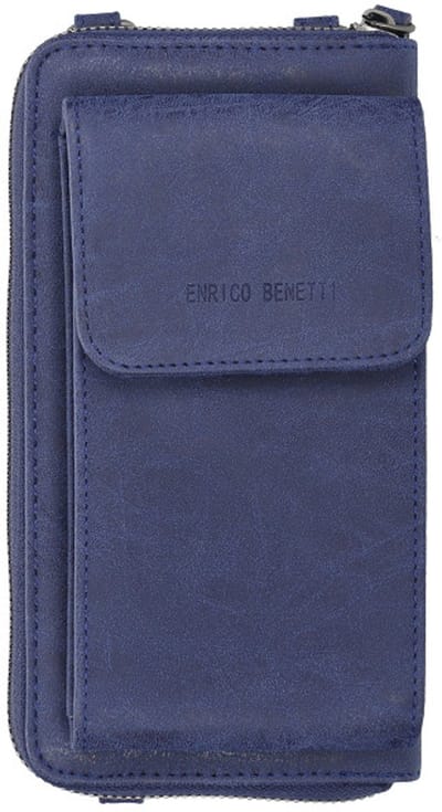 Enrico Benetti Zoë 66908 Schoudertas / telefoontas / portemonnee - Indigo Blauw