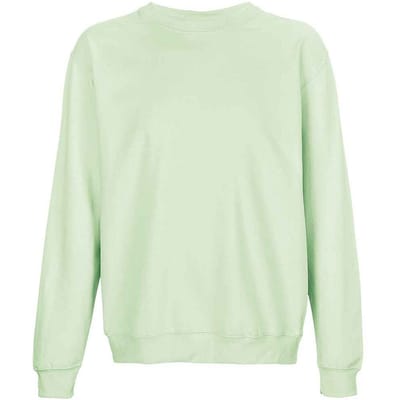 SOLS Columbia Unisex Sweatshirt voor volwassenen (Romig groen)