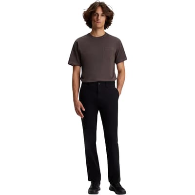 Dockers Cali Khaki 360 Straight Fit Chino Broek Zwart 31 / 34 Man