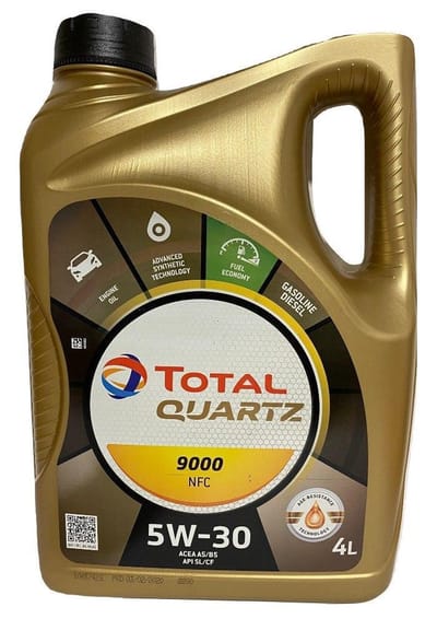 Total Quartz 9000 Future NFC 5W-30 - 5L Ford Jaguar Land Rover