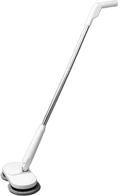 TIM® Dweil - Elektrische Dweil - Vloerreiniger - Wit 130cm x 35cm x 130cm