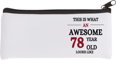 Akyol - an awesome 78 year Etui - Hoera 78 jaar - 78 geworden - verjaardagscadeau - cadeau voor opa/oma - 20 bij 9 cm