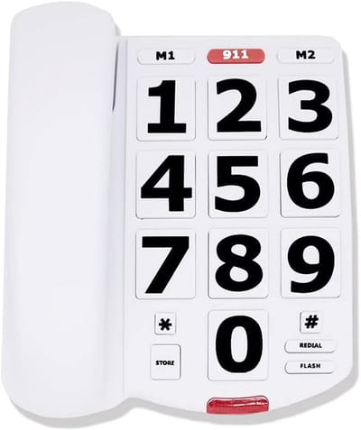 Vaste Telefoon met Extra Grote Knoppen en Snelkeuze voor Ouderen