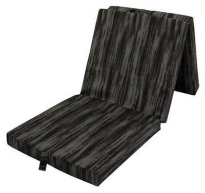 Densi Opvouwbaar matras - 3-delig vouwmatras - Tommy - blauw - wasbare hoes - Logeermatras - logeerbed - 190x63x8cm
