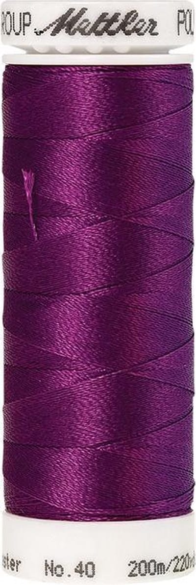 Mettler borduurgaren - Paars - Nr 2720 - Polysheen - 200 meter