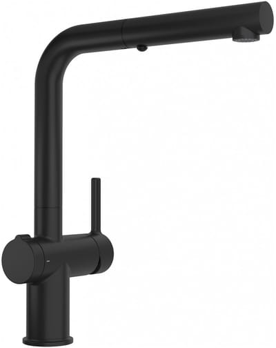 Franke Active - Keukenkraan FN 5351.901, met Twist afvoerbediening en uittrekbare handdouche, mat zwart 115.0669.769
