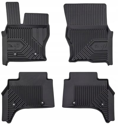 Frogum - No.77 - Automatten 3D - Geschikt voor LAND ROVER Range Rover Sport II (2013-2022) - 4-delig - TPE Rubber - Zwart