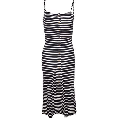 Superdry Charlotte Button Down Dames Jurk - Maat XS