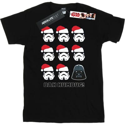 Star Wars Heren Kerstmis Humbug T-Shirt (Zwart)
