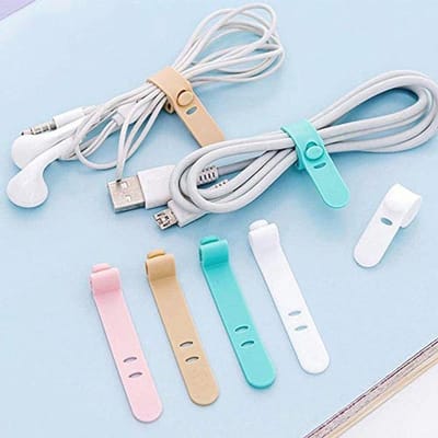 Kabel Organizer voor Oortelefoons en Headsets - 12 Stuks