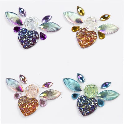 Steentjes PXP - Face en Body Jewels - Sweet Hearts - Per Set - Unisex - Kinderen & Volwassenen