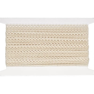 VBS Haaklint "Cream", 10 mm, 10 m