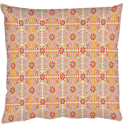 Sierkussens - Kussentjes Woonkamer - 50x50 cm - Patroon - Retro - Kleur