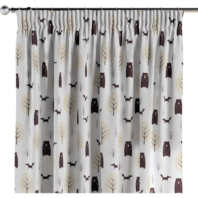 Geplooid gordijn Yellow Tipi Magic Collection 51x102"