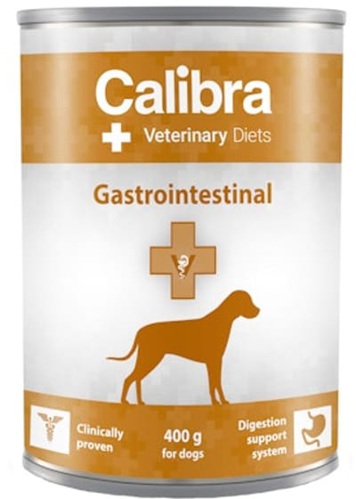 Calibra Dog Veterinary Diets - Gastrointestinal - 6 x 400 g blikken - Hondenvoer