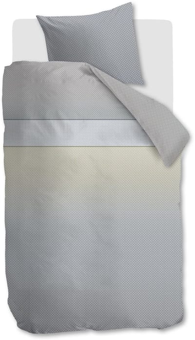 Kardol Connection dekbedovertrek - Eenpersoons - 140 x 200/220 cm - Groen