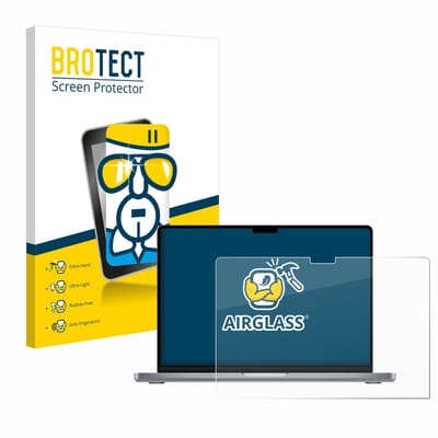 Screenprotector voor Apple MacBook Pro 14" 2021 Beschermglas transparant